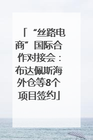 “丝路电商”国际合作对接会：布达佩斯海外仓等8个项目签约