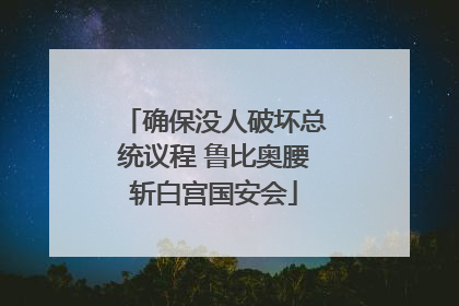 确保没人破坏总统议程 鲁比奥腰斩白宫国安会