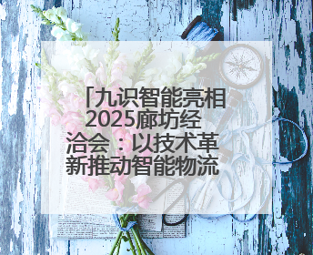 九识智能亮相2025廊坊经洽会：以技术革新推动智能物流产业升级