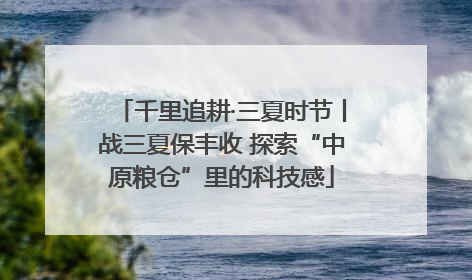 千里追耕·三夏时节丨战三夏保丰收 探索“中原粮仓”里的科技感