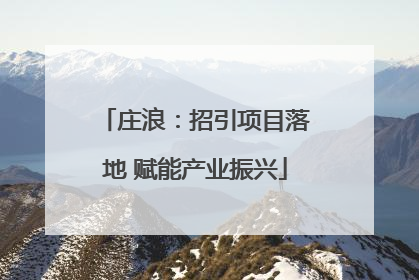庄浪：招引项目落地 赋能产业振兴