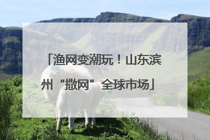 渔网变潮玩！山东滨州“撒网”全球市场