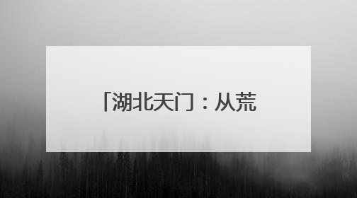 湖北天门：从荒郊田野到城市“天花板” 内陆最大侨乡换“新颜”