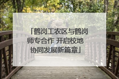 鹤岗工农区与鹤岗师专合作 开启校地协同发展新篇章