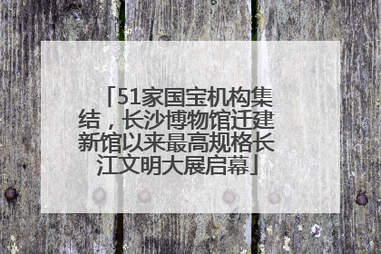 51家国宝机构集结，长沙博物馆迁建新馆以来最高规格长江文明大展启幕