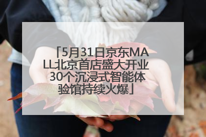 5月31日京东MALL北京首店盛大开业 30个沉浸式智能体验馆持续火爆