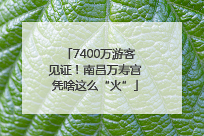 7400万游客见证！南昌万寿宫凭啥这么“火”
