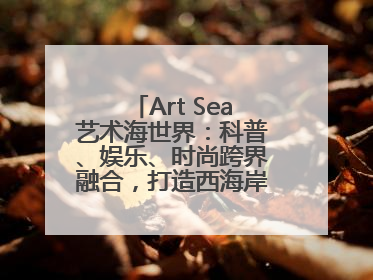 Art Sea艺术海世界：科普、娱乐、时尚跨界融合，打造西海岸新区文旅新地标