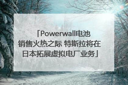 Powerwall电池销售火热之际 特斯拉将在日本拓展虚拟电厂业务